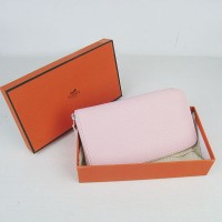 Hermes H016 Long Wallet Pink