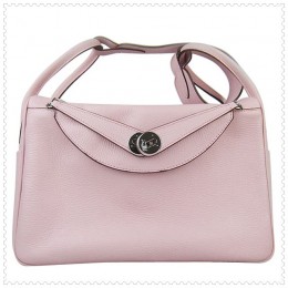 Hermes Lindy Handbag Pink
